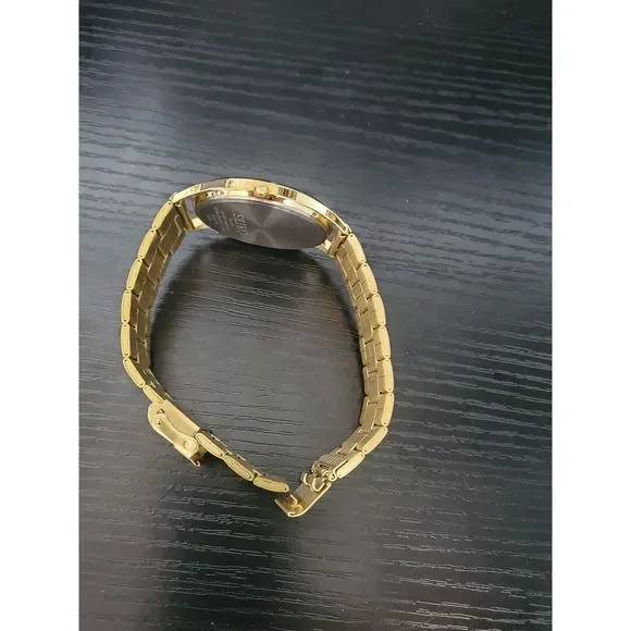 🔥NEW Seiko Slim SQ23 Gold Tone Men's Quartz 41mm Watch GORGEOUS! - Picture 4 of 4